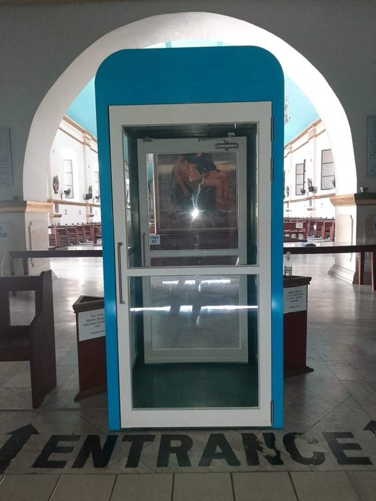 Philippine Cathedral Sets Example for Introducing UV Sanitation Gate