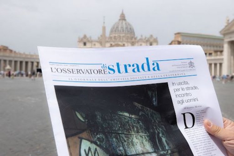 Vatican debuts monthly street newspaper